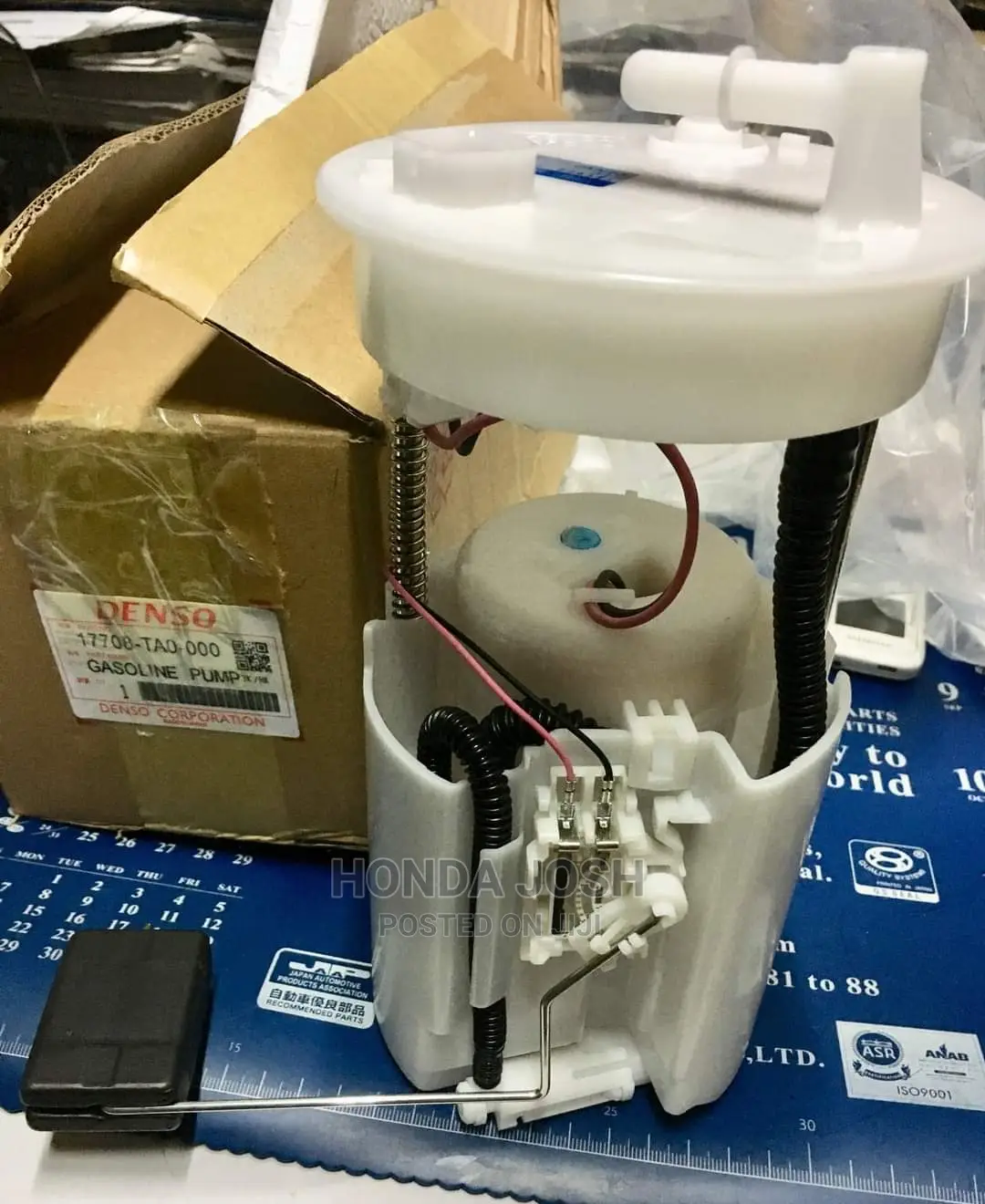 Fuel Pump and Fuel Tank 2008-2012 Honda Accord