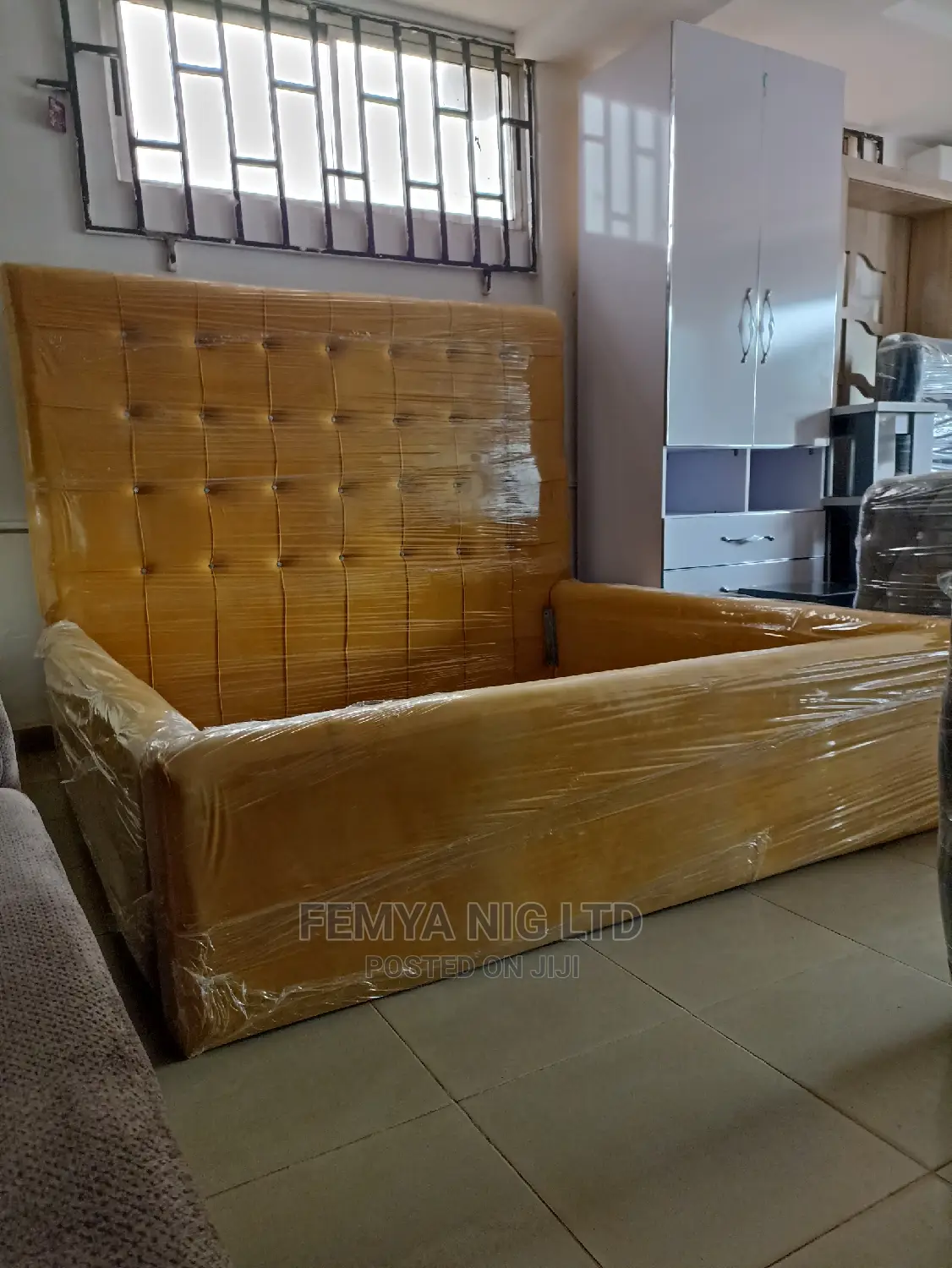 Padded 6x6 Bed Frame
