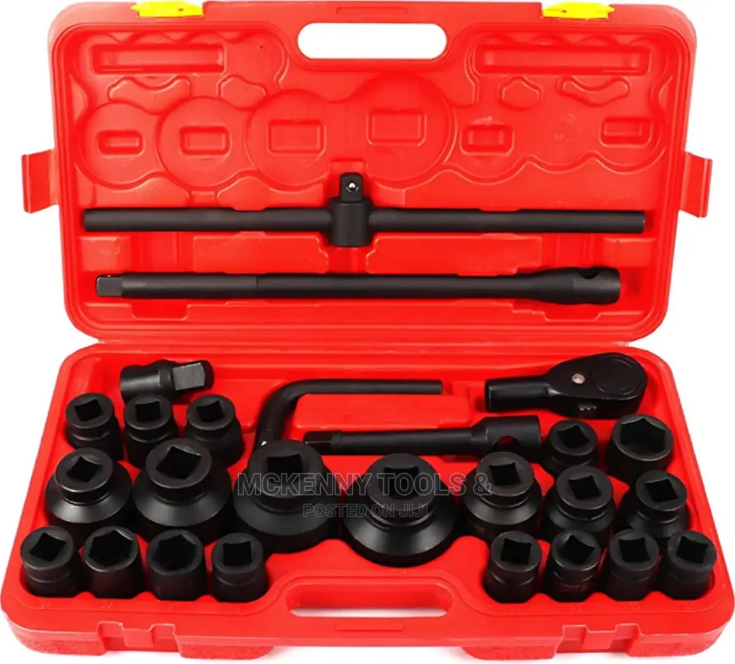 3/4 Inch Drive Deep Impact Socket Set, 26pcs Impact Sockets
