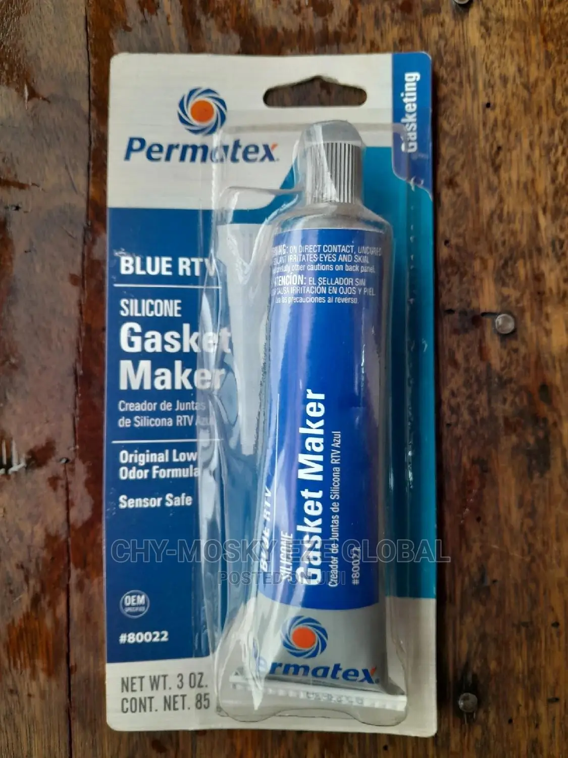 Permatex 80022 Blue RTV Silicone