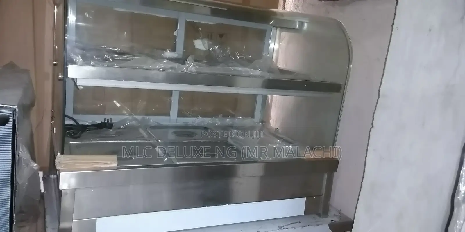 SOLID Curved Glass Imported Bain Marie/Food Display Warmers