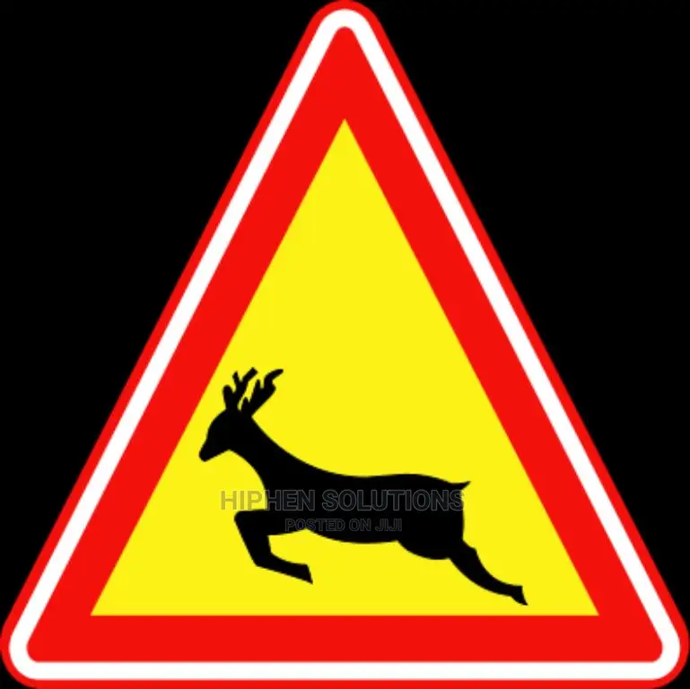 Traffic Sign (Wild Animals Crossing)