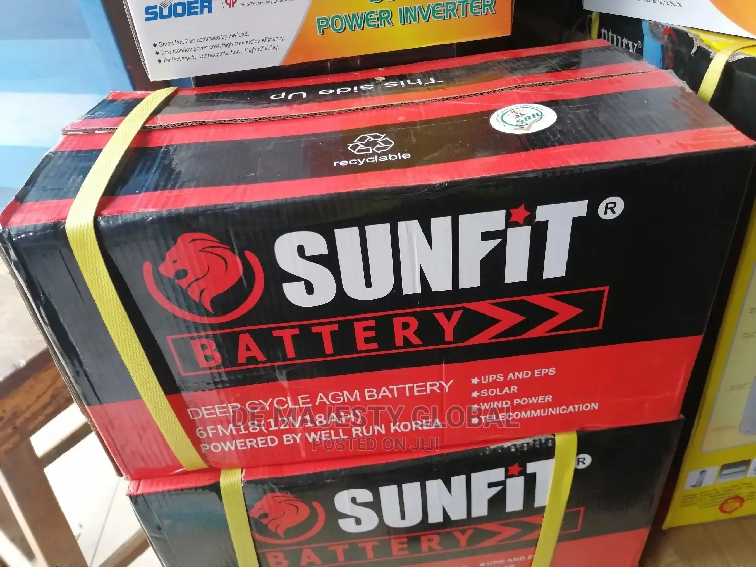 12v18ah Sunfit Battery