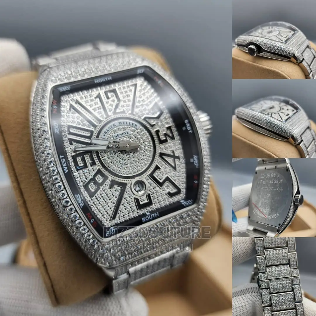 Original FRANCK Muller Iced Out Watch Available in Store