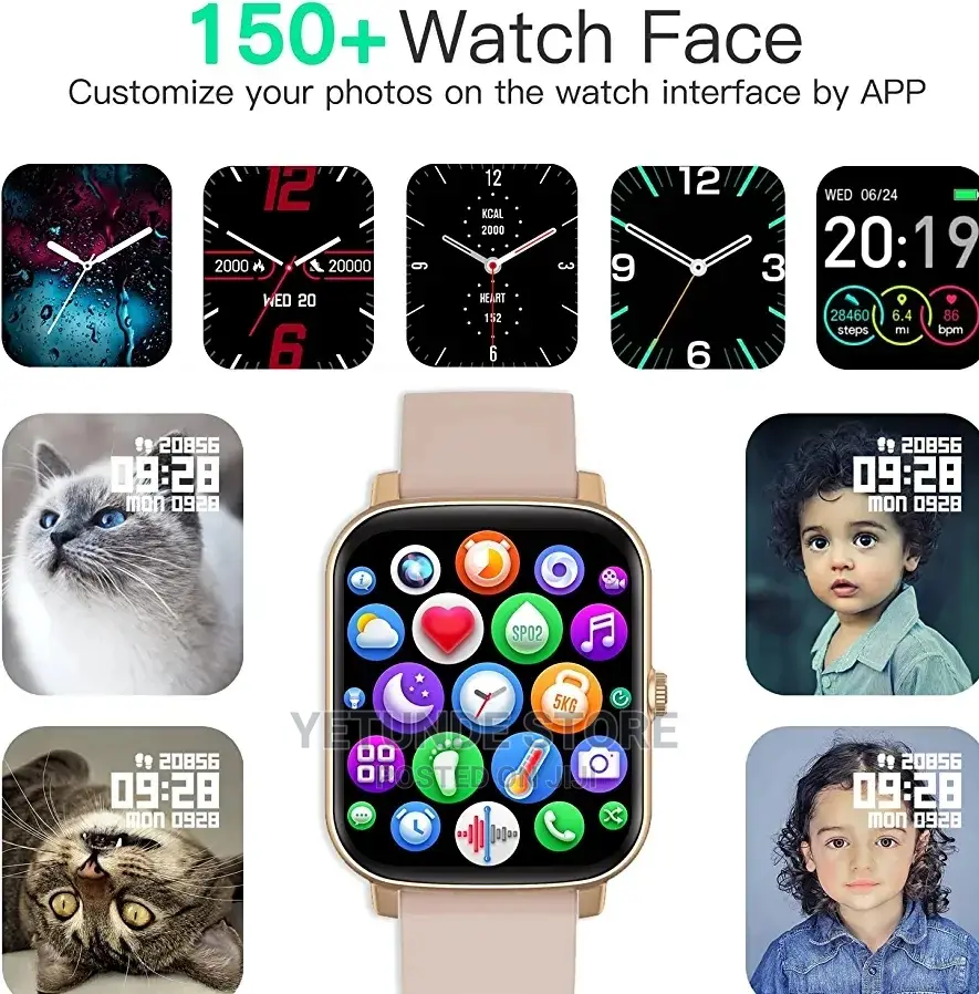 Smart Watch Dial/Receive Calls, Fitness Tracker 1.7''