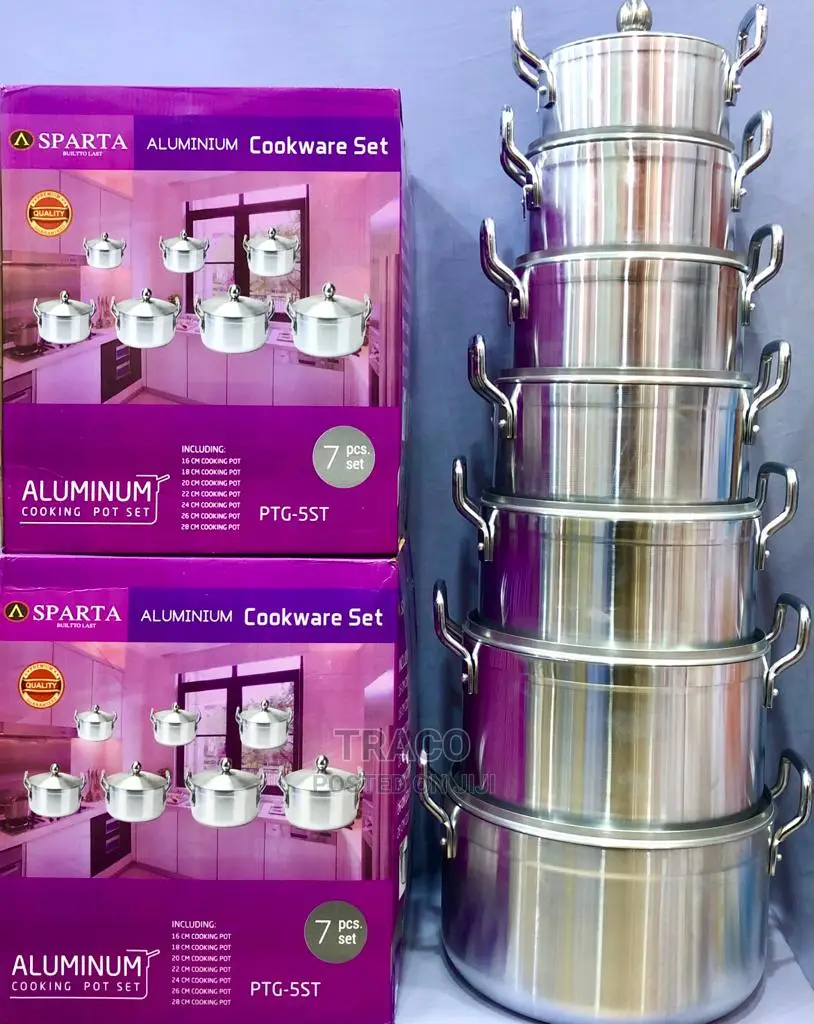 Sparta Aluminum Cookware Set