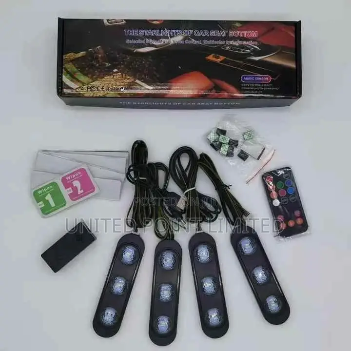 Car Interior Footmat Light Ambience