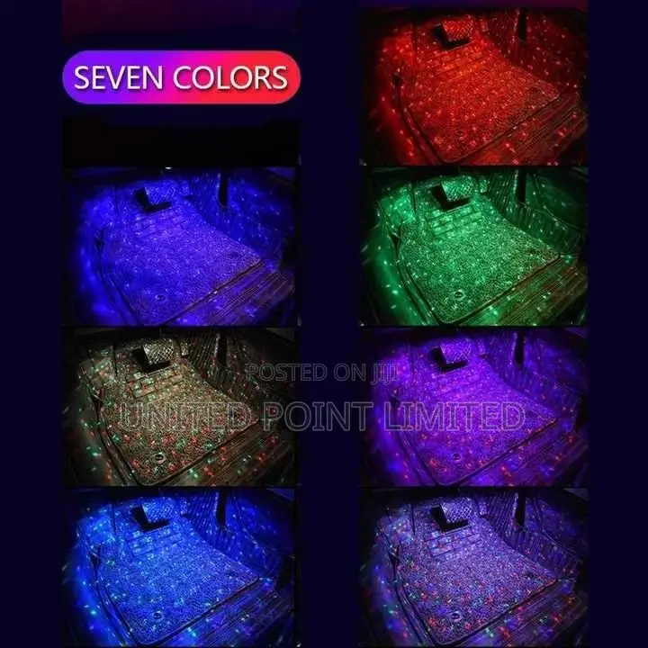 Car Interior Footmat Light Ambience