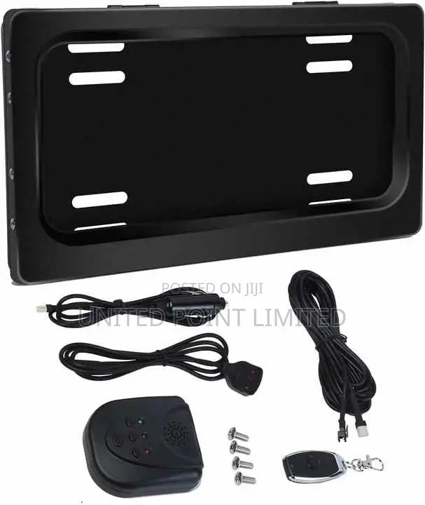 Car Flip License Plate Frame With Remote Control