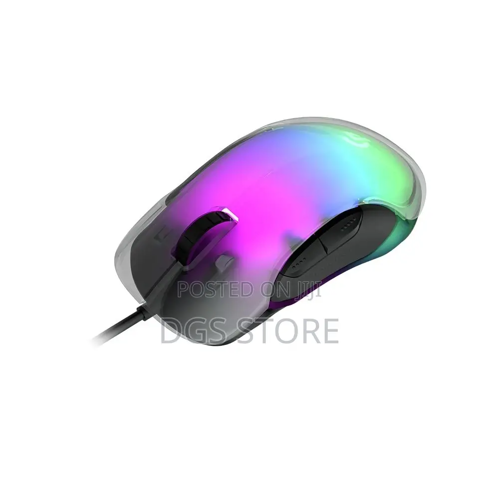 Porodo Gaming 8D Crystal Shell Mouse PDX315