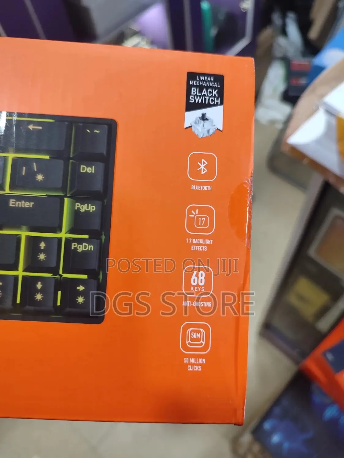 Porodo Gaming Wireless Mechanical Keyboard PDX214