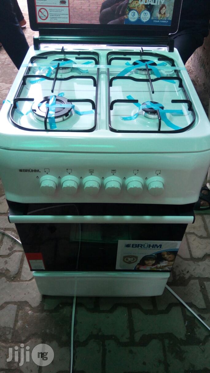 Bruhm Gas Cooker (4gas Burners)