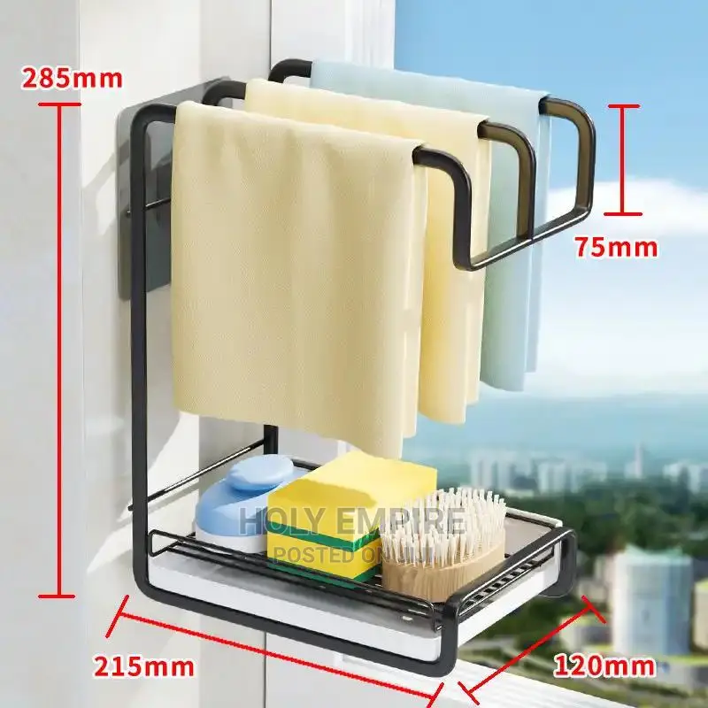 Dishcloth Draining Rack Kitchen Supplies Complete Artifact