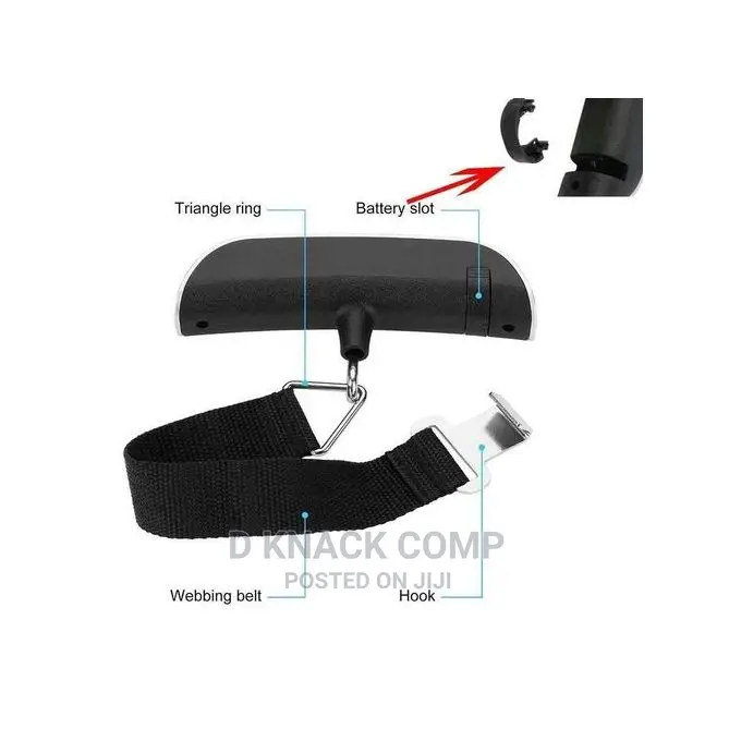 Portable Handheld Digital Weighing Luggage Scale 50kg