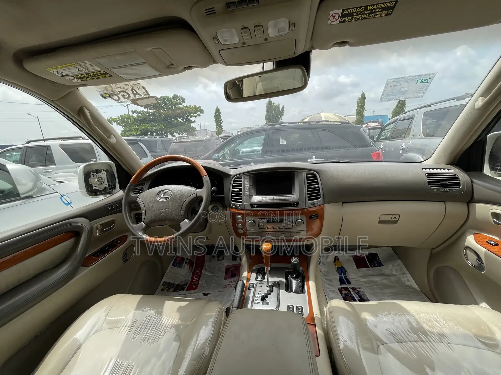 Lexus LX 470 Sport Utility 2007 White