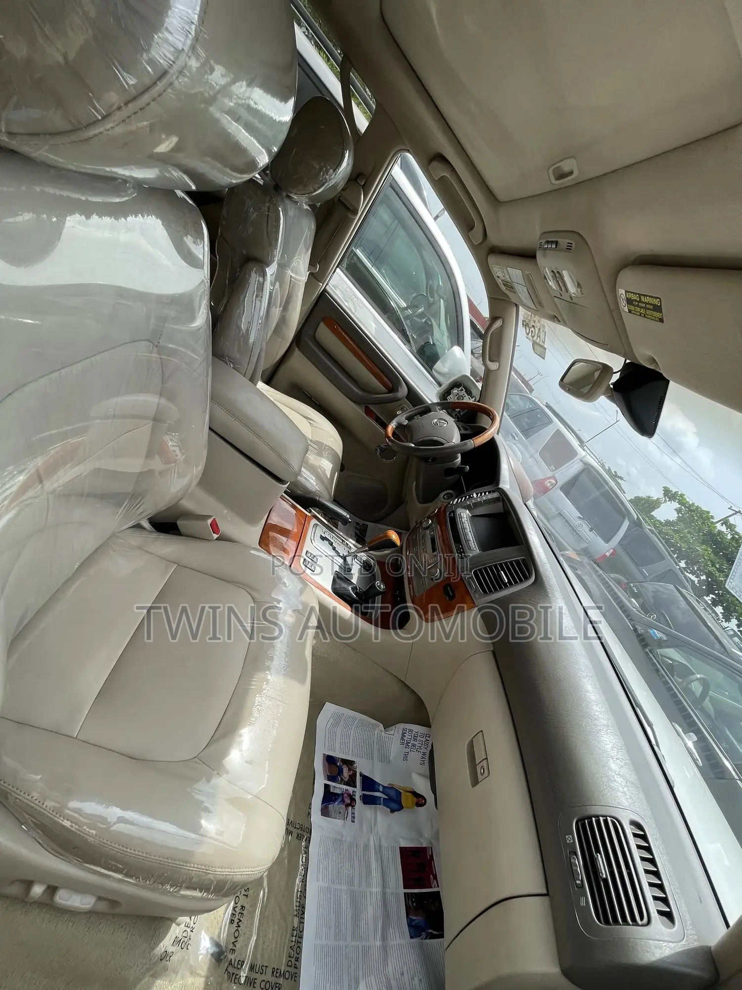 Lexus LX 470 Sport Utility 2007 White