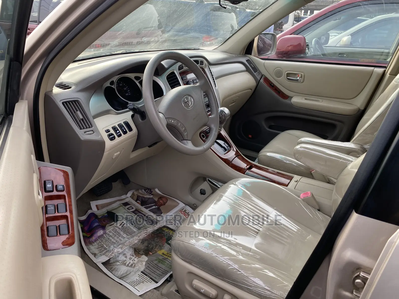 Toyota Highlander Limited V6 4x4 2006 Gold