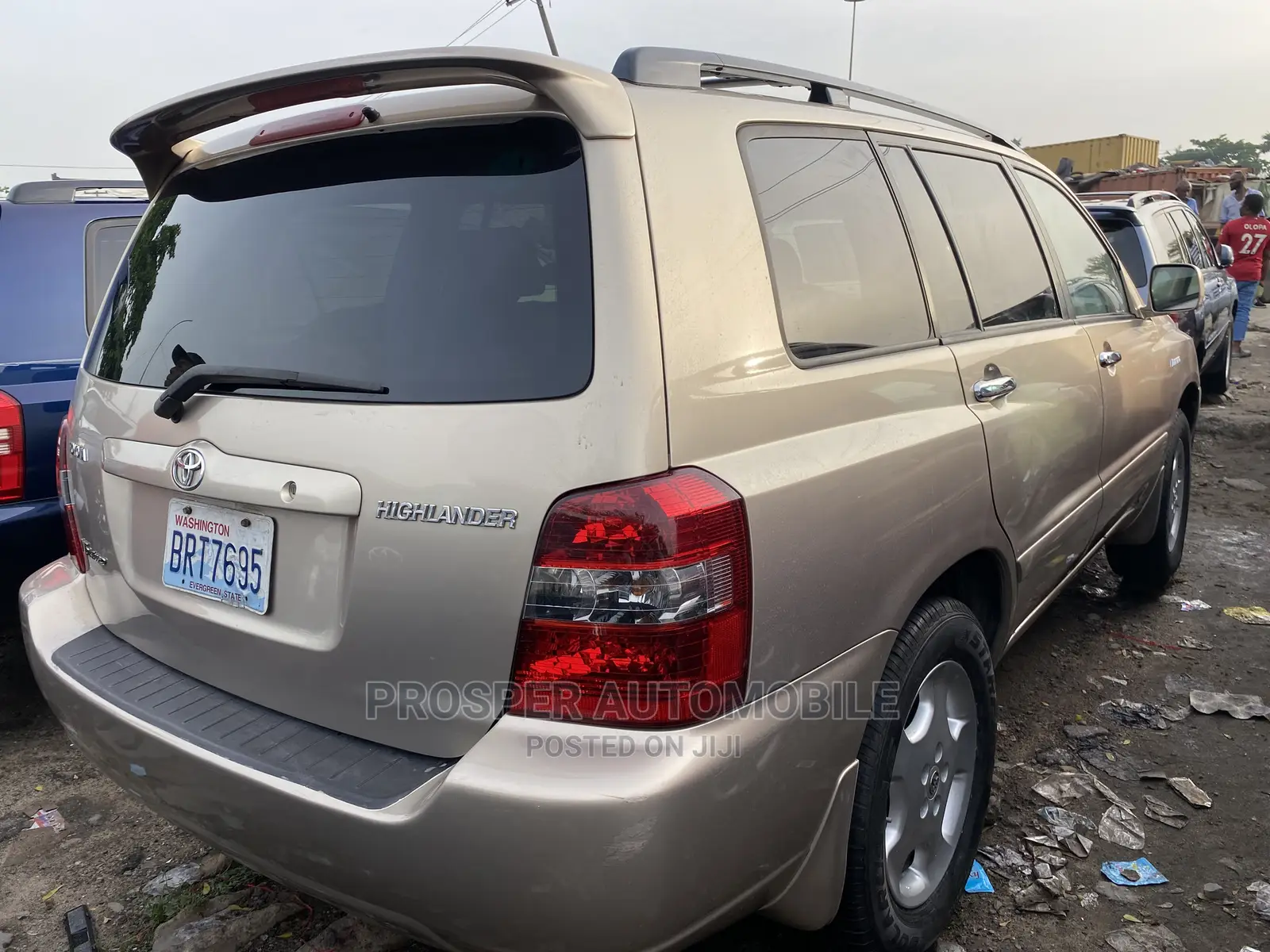 Toyota Highlander Limited V6 4x4 2006 Gold