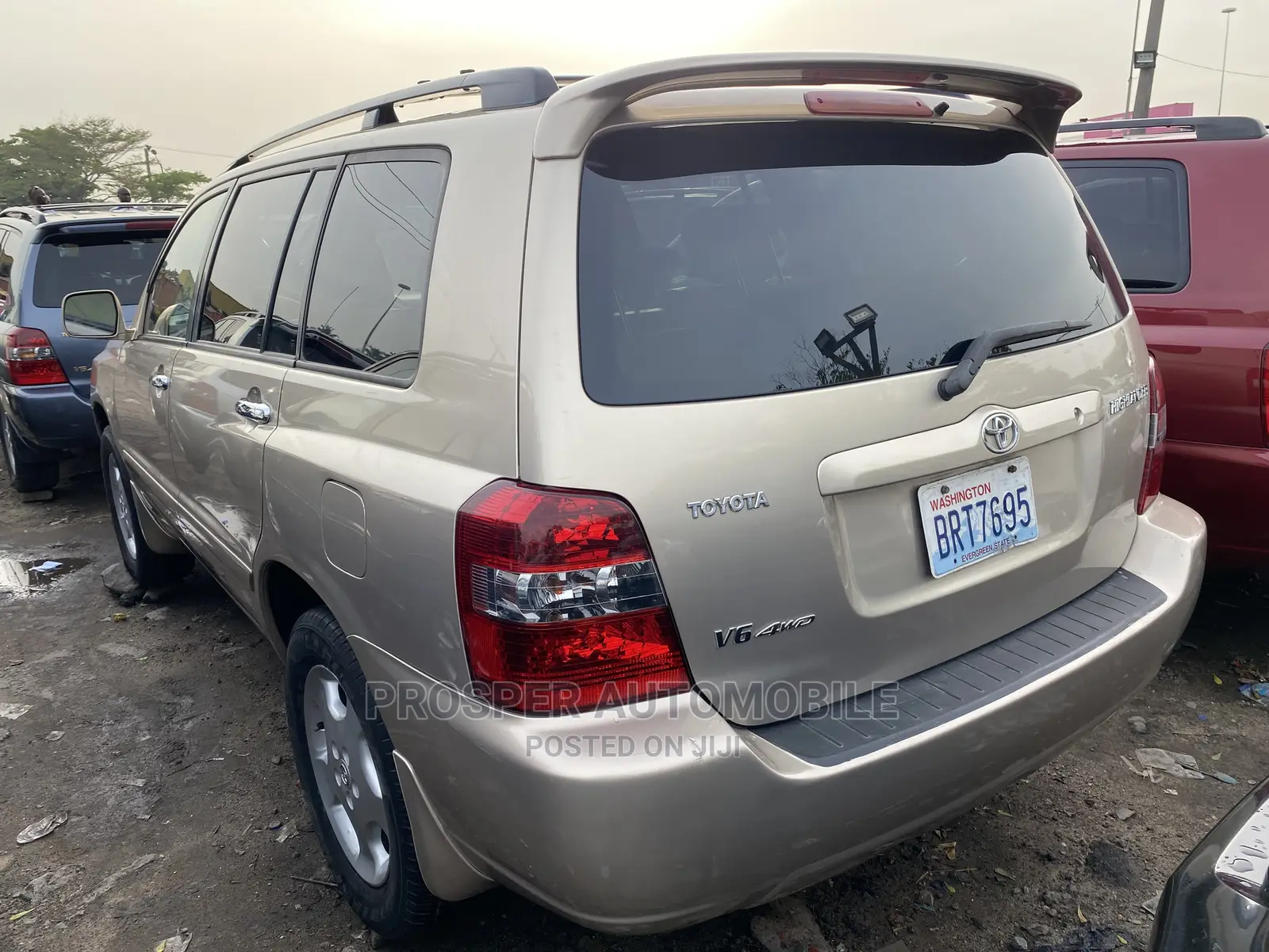 Toyota Highlander Limited V6 4x4 2006 Gold