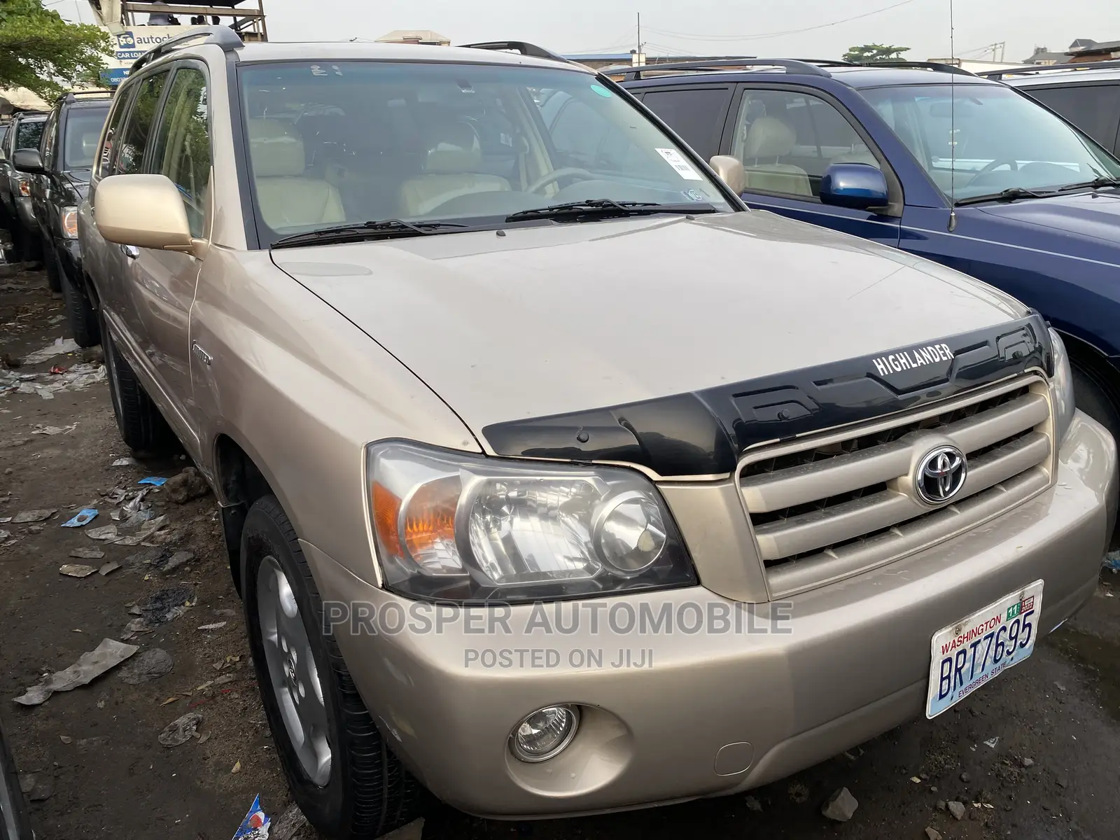 Toyota Highlander Limited V6 4x4 2006 Gold