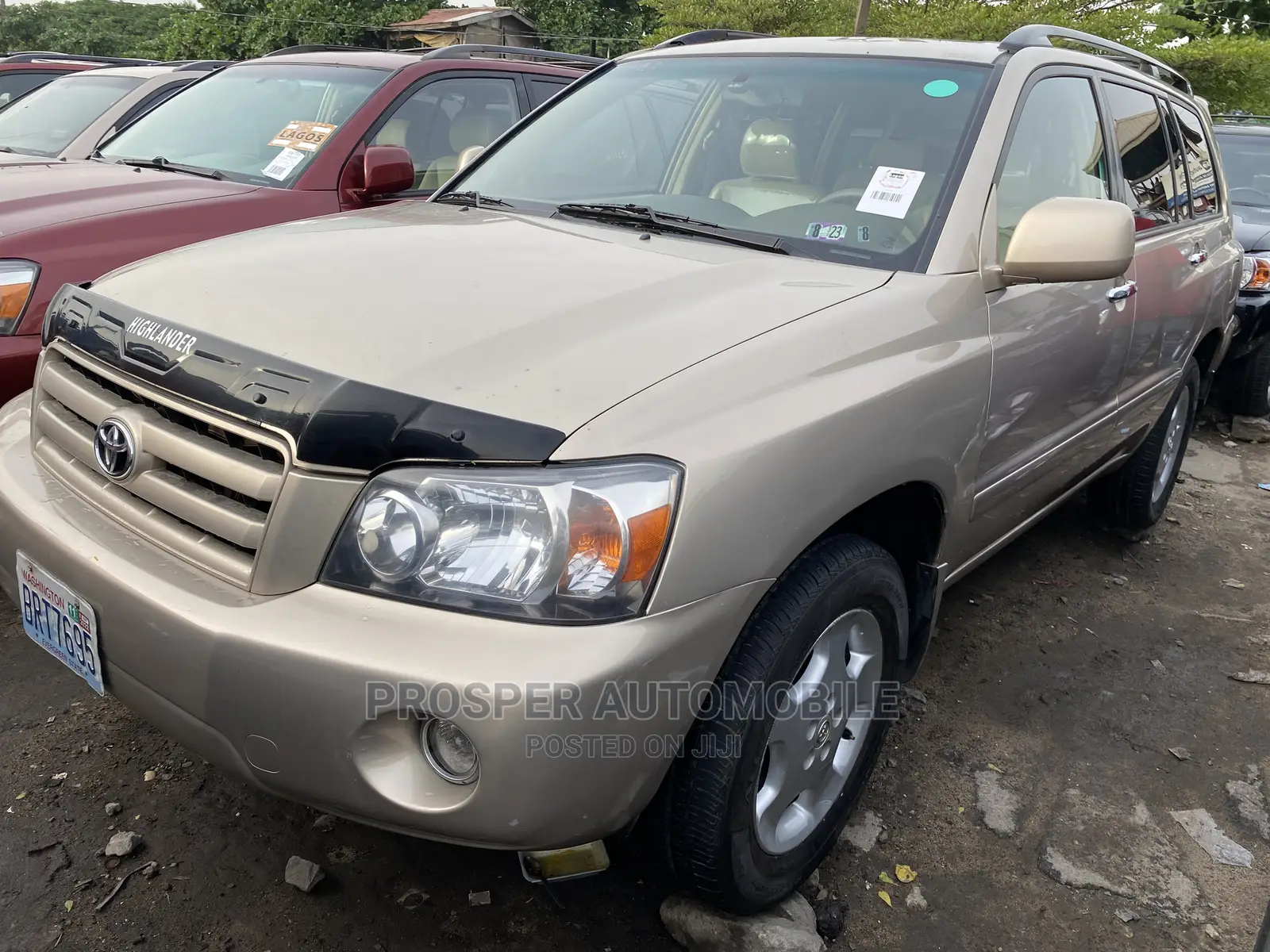 Toyota Highlander Limited V6 4x4 2006 Gold