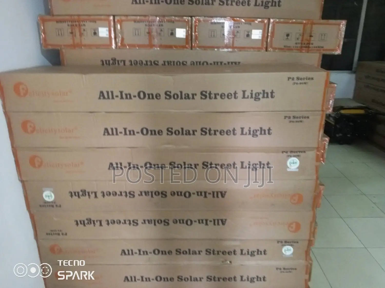 Felicity D2 120w All in One Solar Street Light