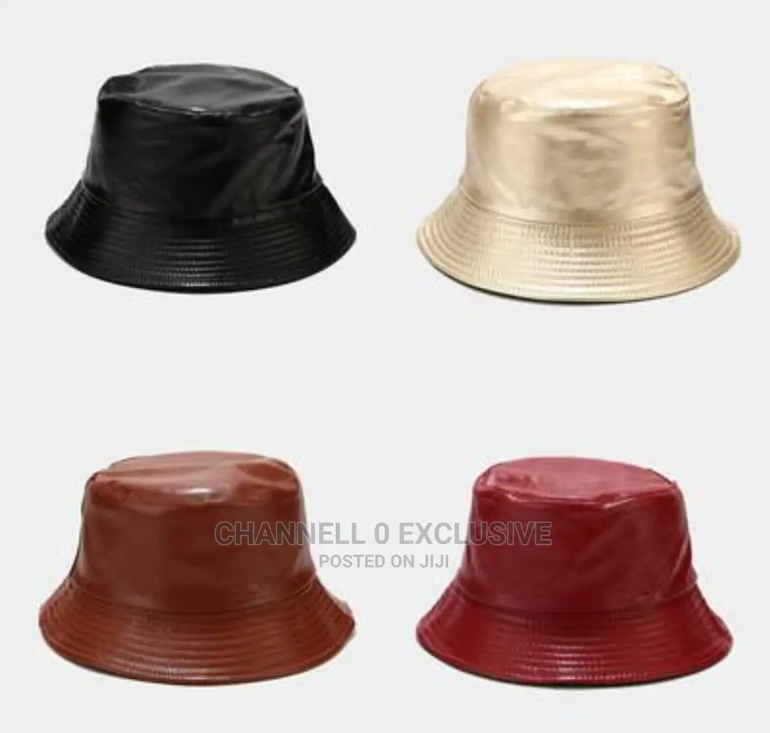 Premium Leather Bucket Hat
