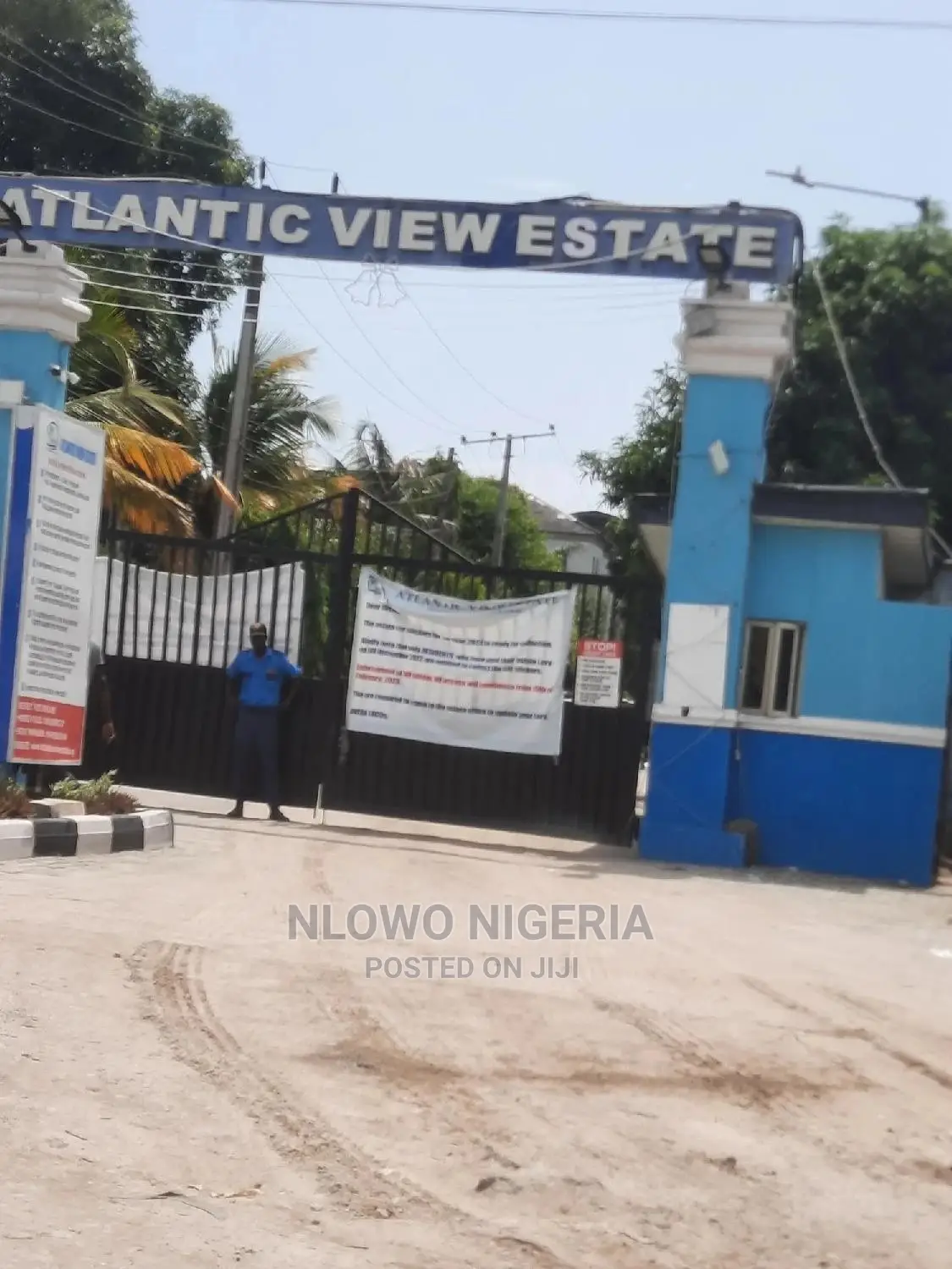 For Sale Plot of Land at Atlantic View Estate Alpha Beach