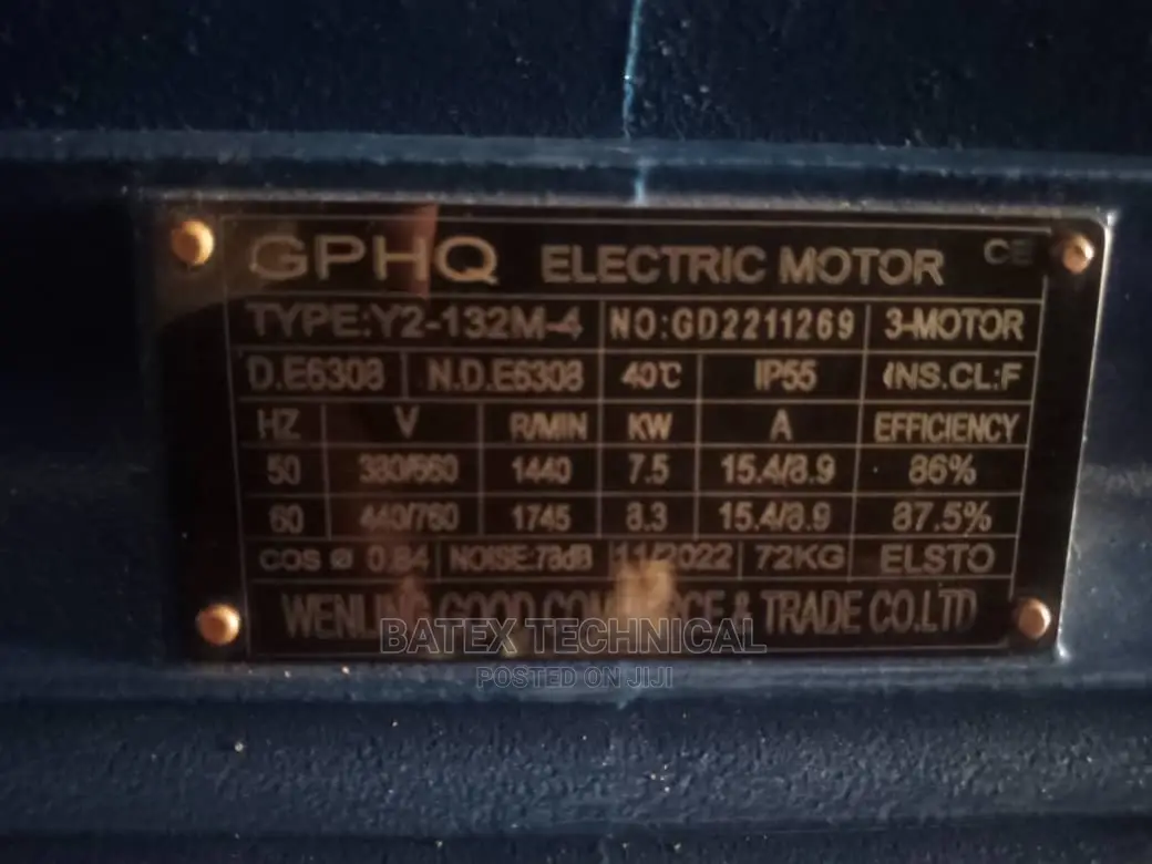 Electric Motor 7.5kw