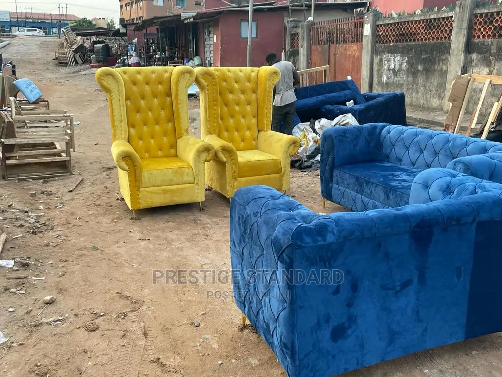 A Standard Living Room Sofa