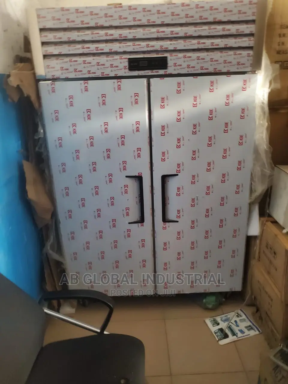 2 Door Industrial Freezer Upright