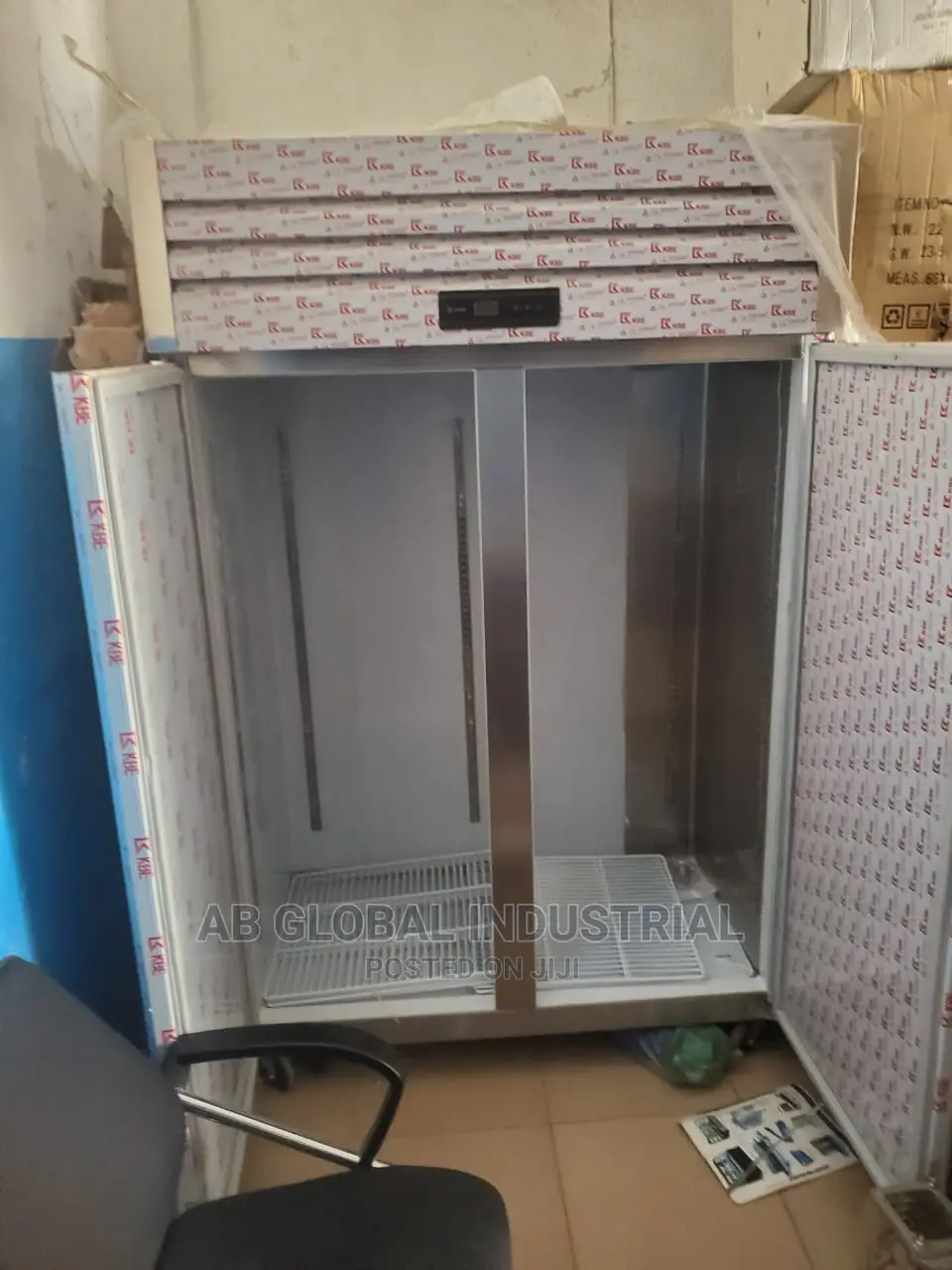 2 Door Industrial Freezer Upright