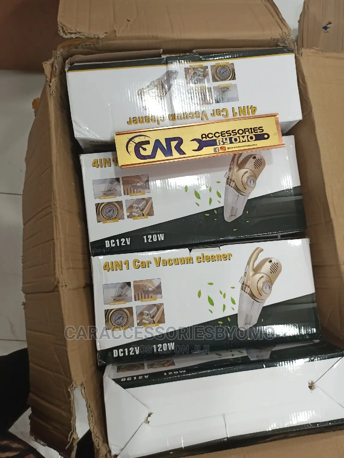 4 in 1 Car Vacuum Cleaner