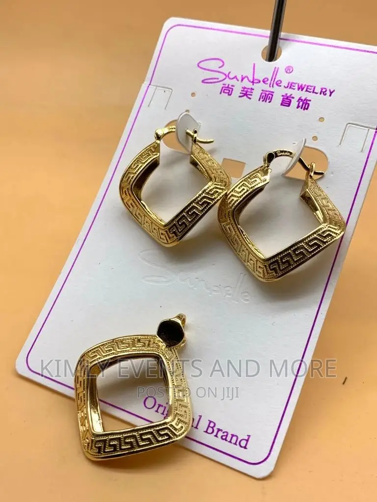 High Quality Non Fade Sunbelle Earings
