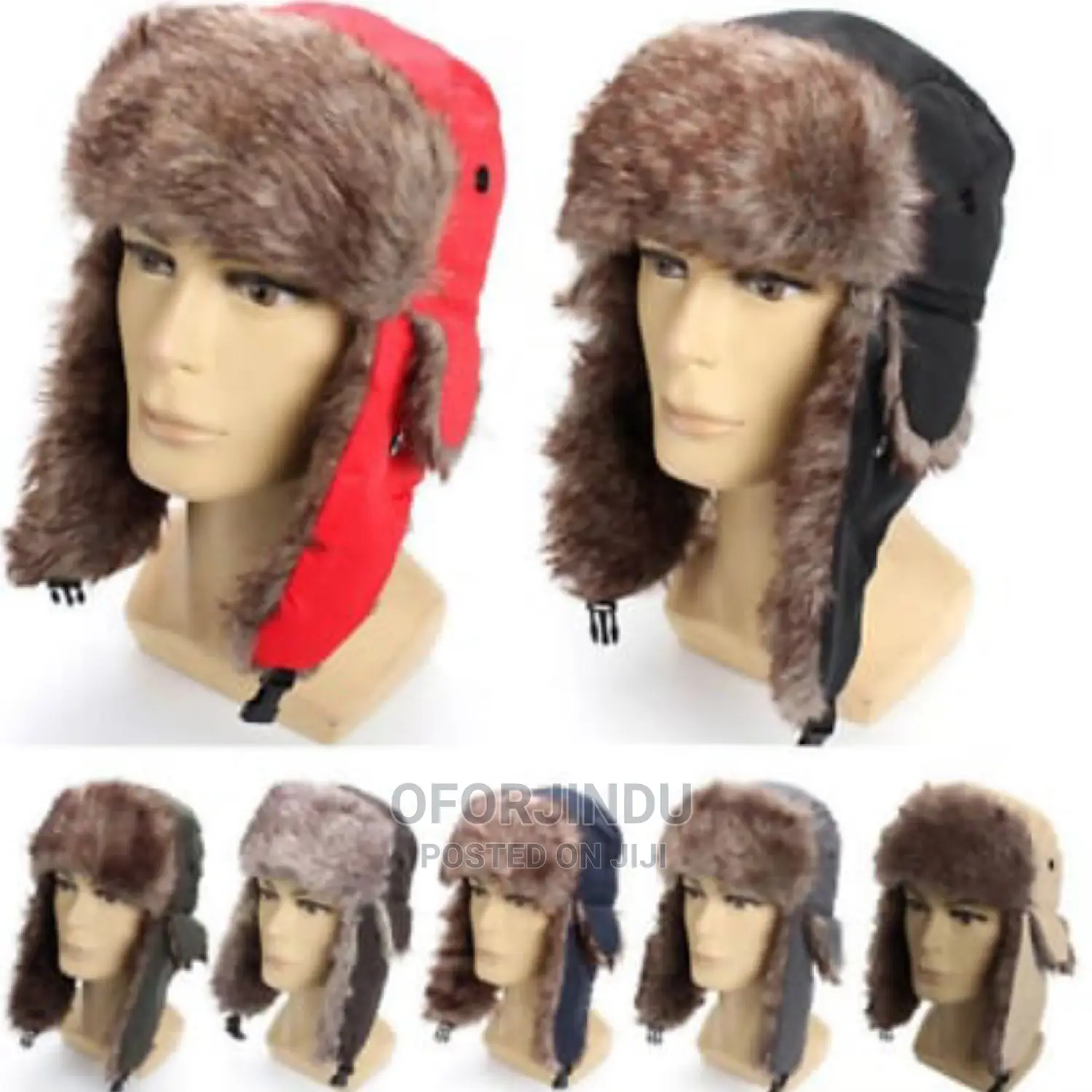 Winter Trapper Hat Unisex Foreign Used Original