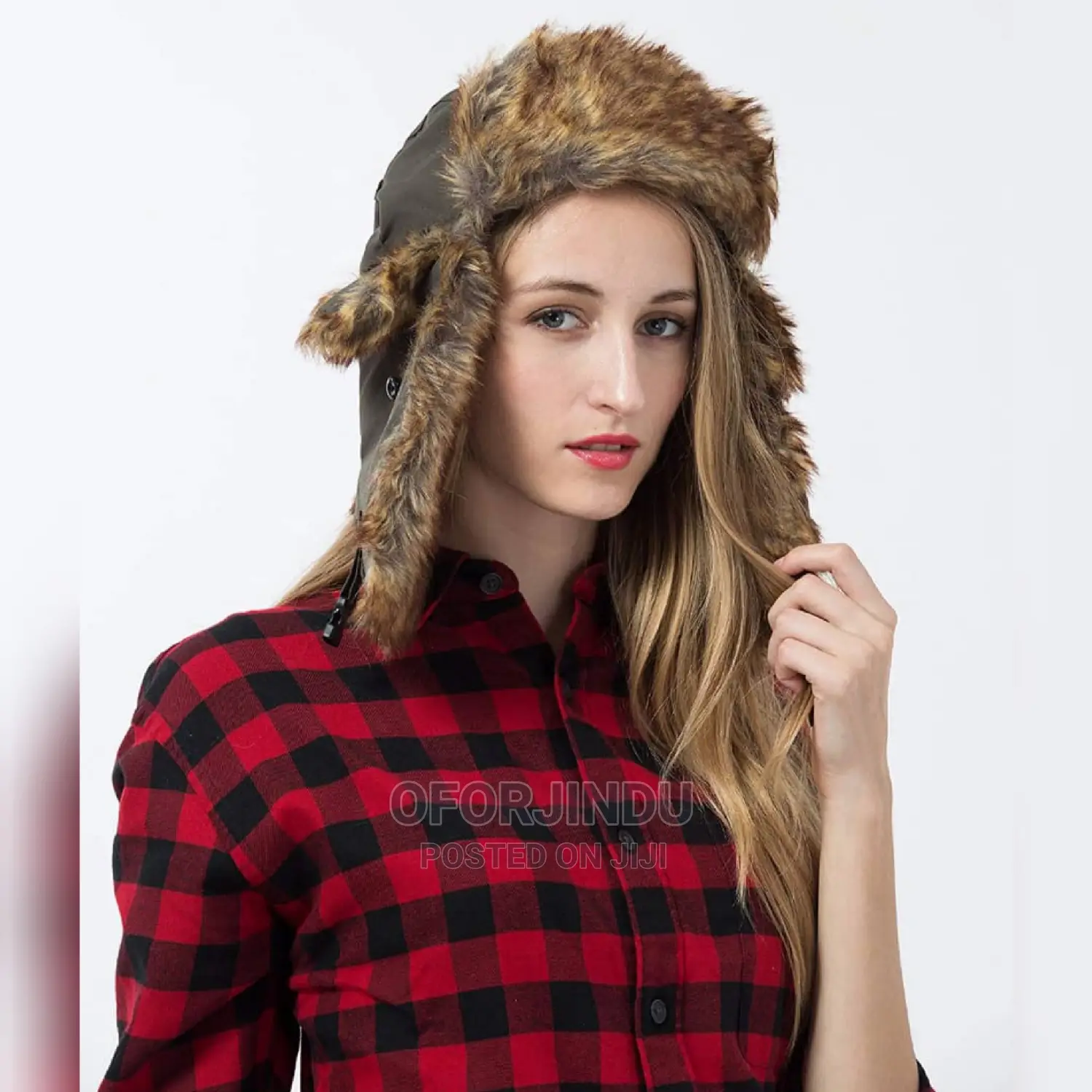 Winter Trapper Hat Unisex Foreign Used Original