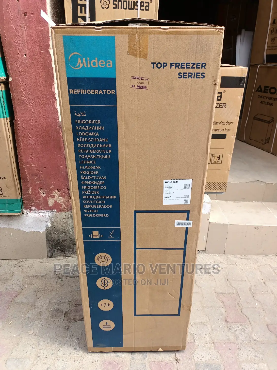 Quality Midea Refrigerator Double Door With 2years Warranty