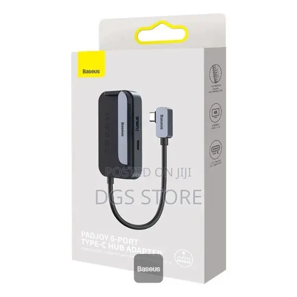Baseus Padjoy 6 Port Type C Hub Adapter
