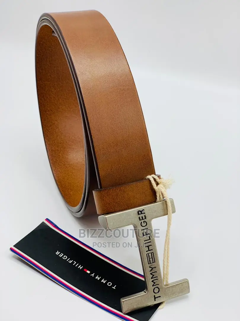 Original TOMMY HILFIGER Leather Belts Available in Store