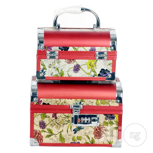 Women's/Bridal Jewelry Box - Red