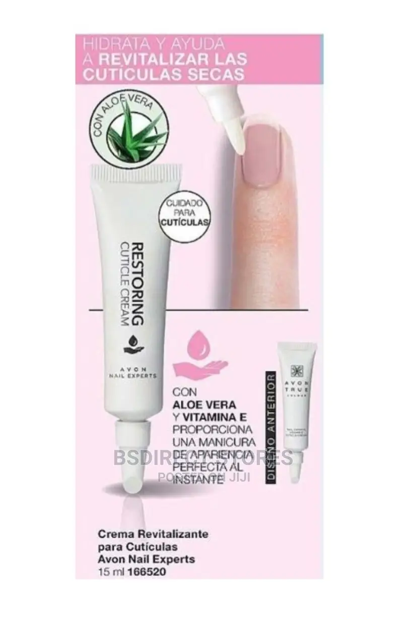 AVON Nail Experts Restoring Cuticle Cream Aloe Vera Vitamine
