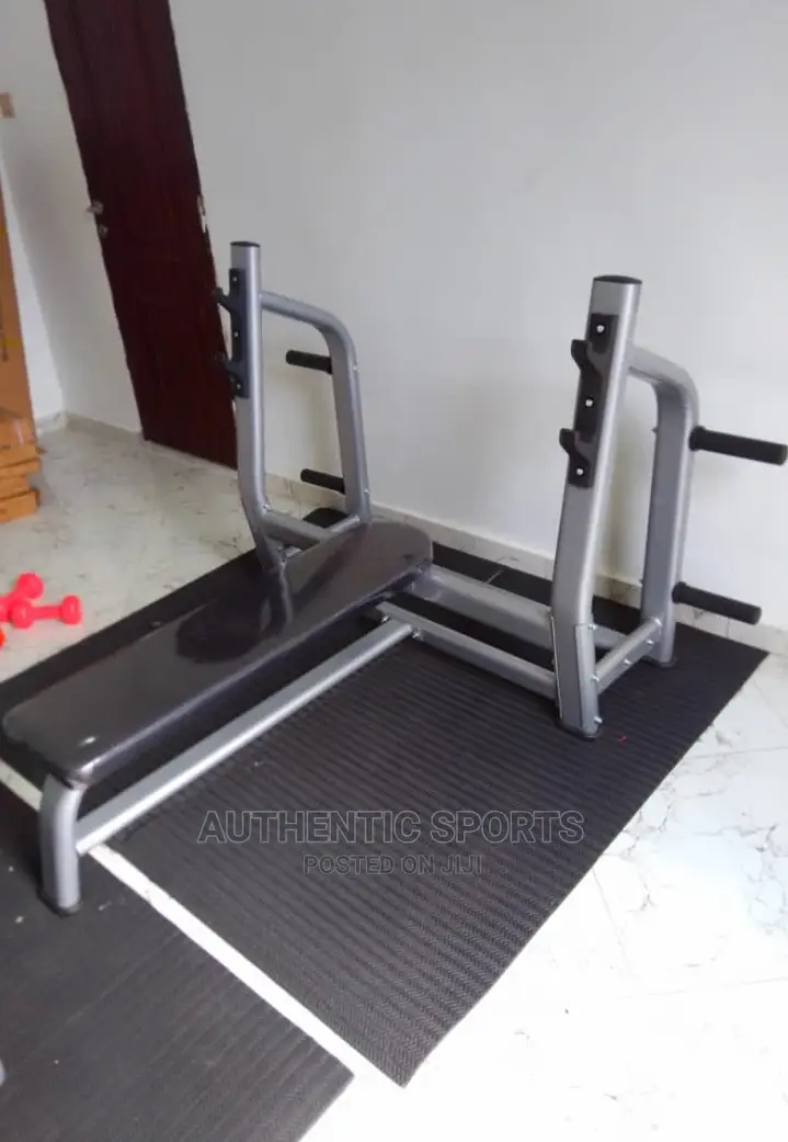 Commercial Weight Bench With Back Bar Row