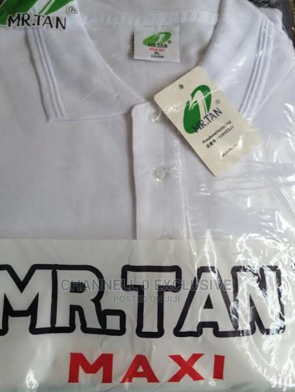 Premium Mr Tan Maxi Polo T-Shirt