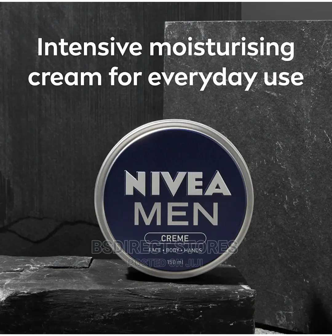 Nivea 150ml Men's 3-in-1 Moisturising Cream Face Hand Body