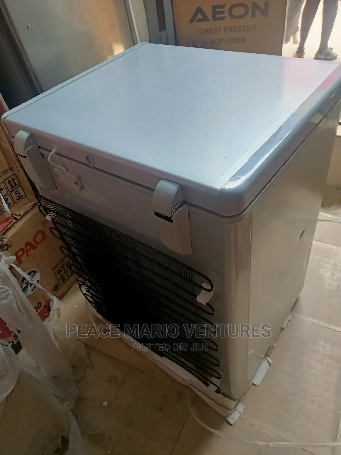 Quality Skyrun Deep Freezer With 2years Warranty 100L Silver