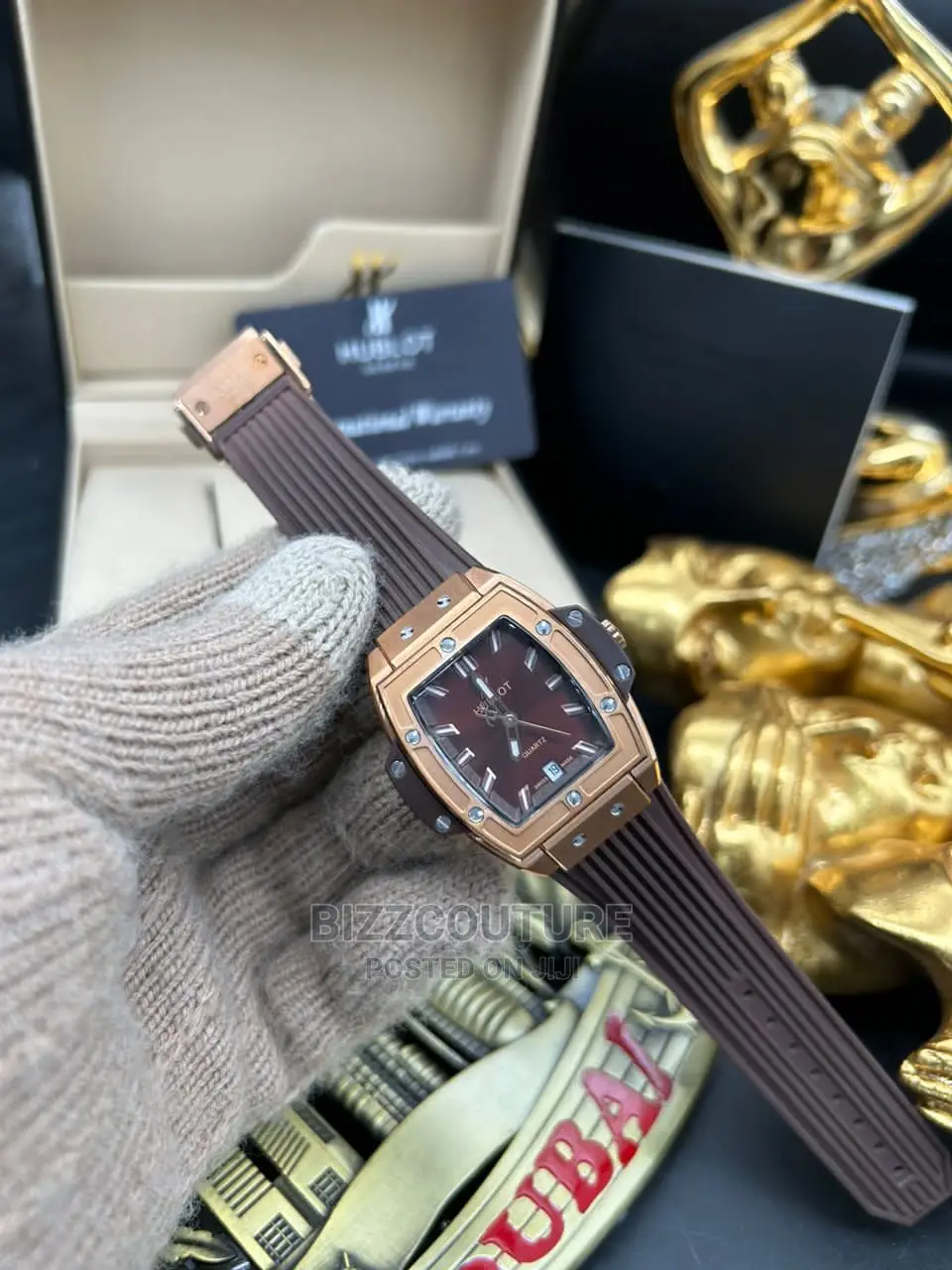Original HUBLOT Rubber Strap Watch Available in Store