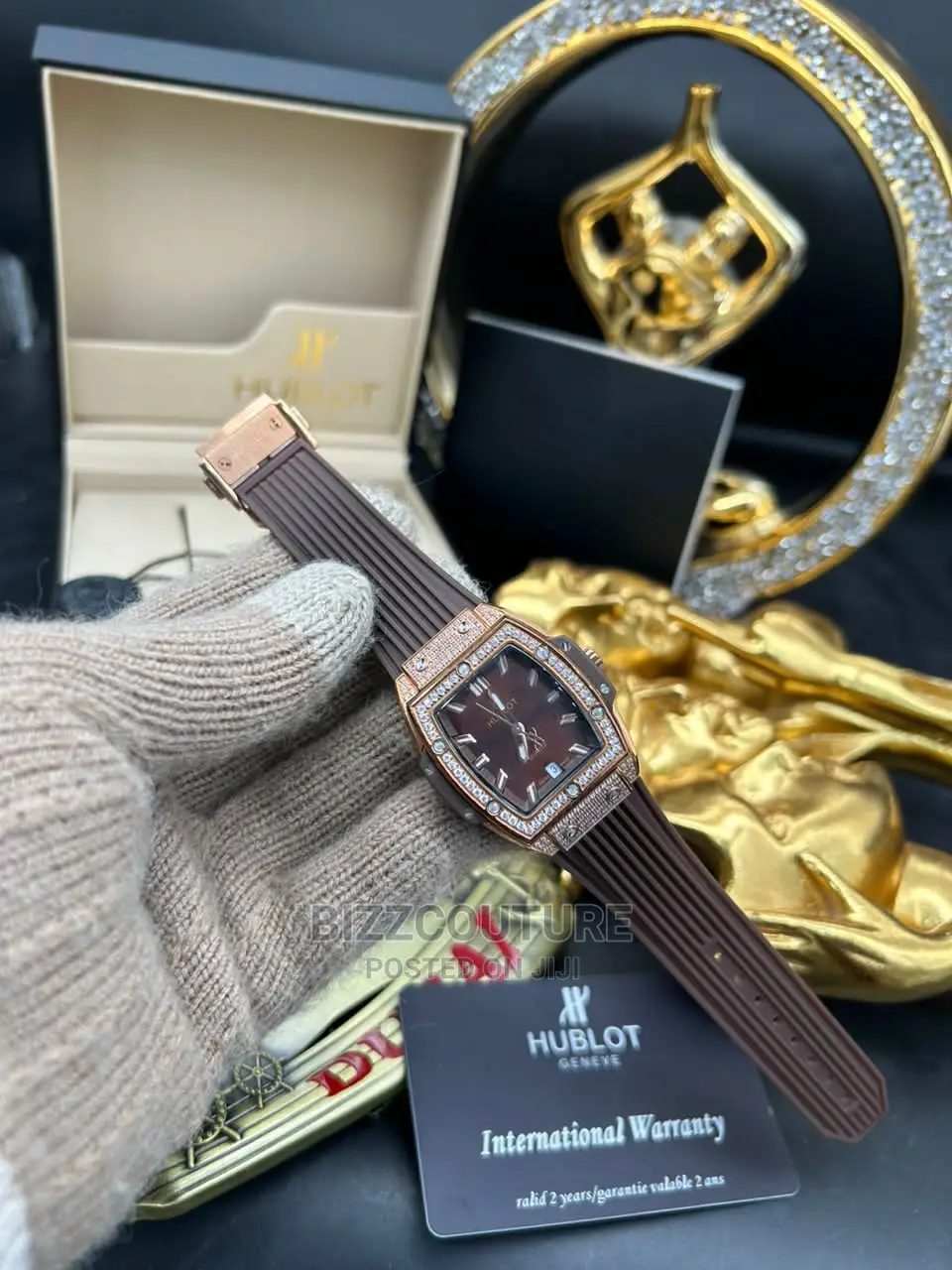Original HUBLOT Rubber Strap Watch Available in Store