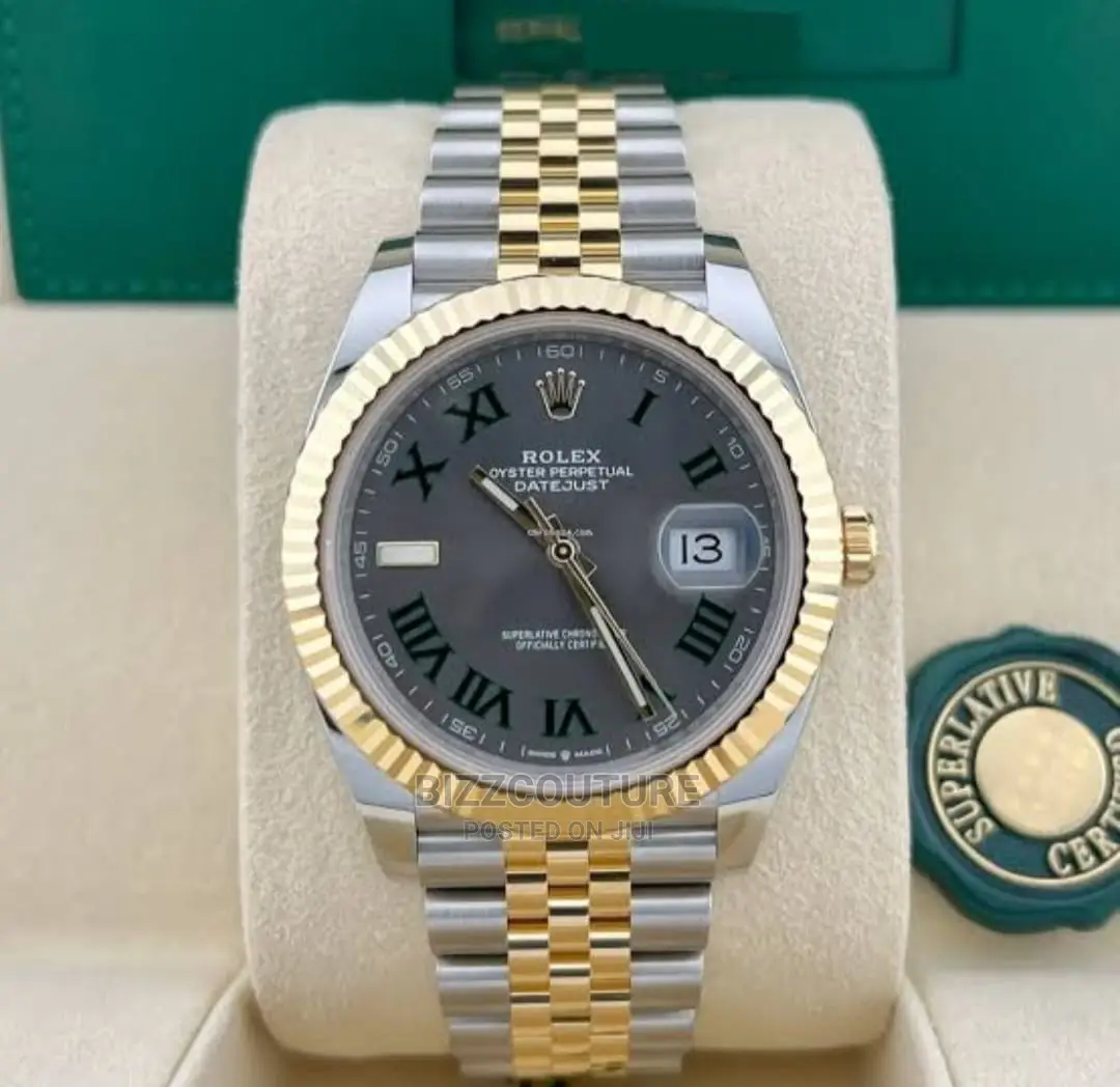 Original ROLEX DATE JUST Steel Gold/Silver Available Instore