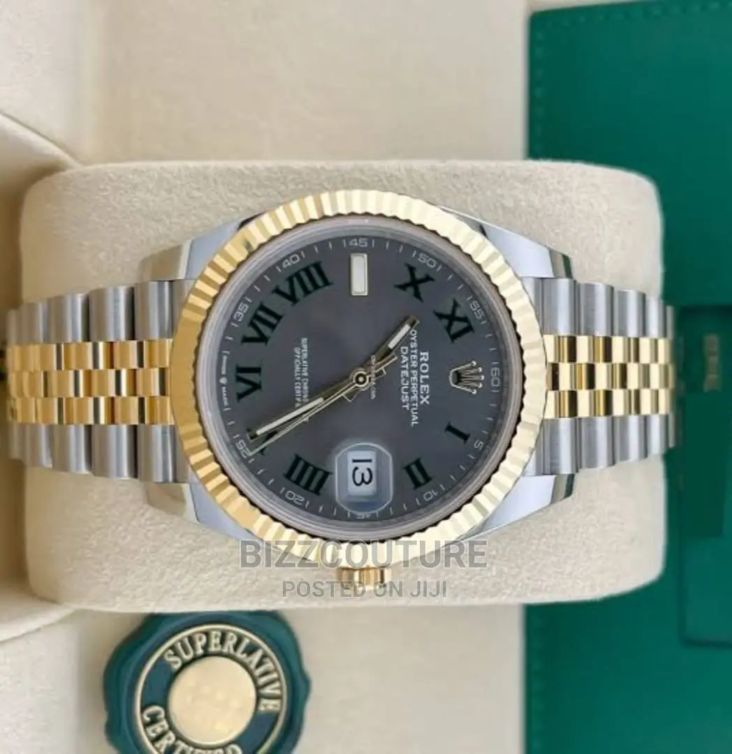 Original ROLEX DATE JUST Steel Gold/Silver Available Instore
