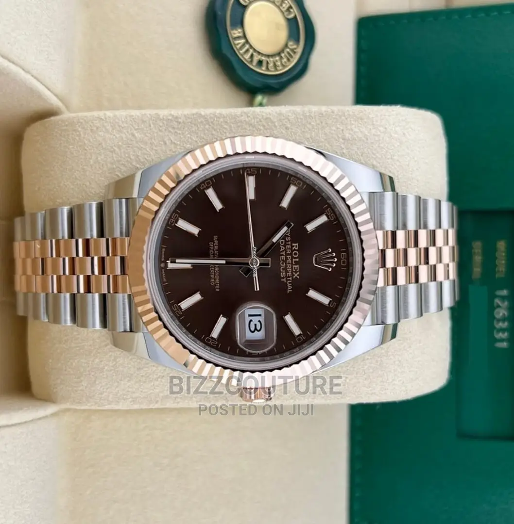Original ROLEX DATE JUST Steel Rose Gold/Silver in Store